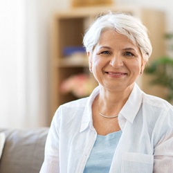 Smiling senior woman