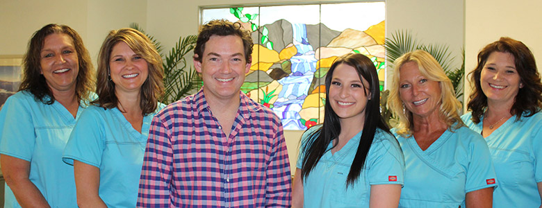 Arlington dentist,Dr. Wardlaw and team